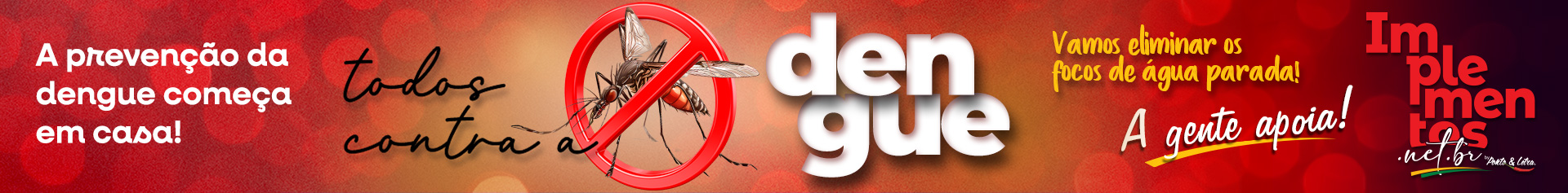 Banner Março Dengue 2025