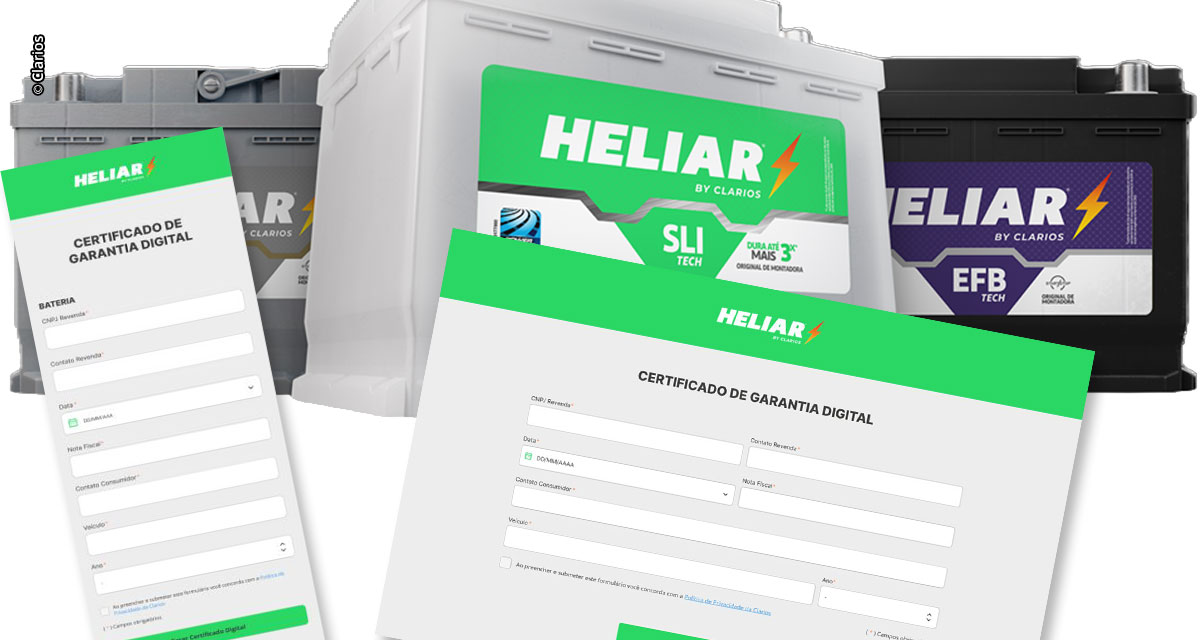 Heliar inova processo de garantia com Certificado Digital para baterias