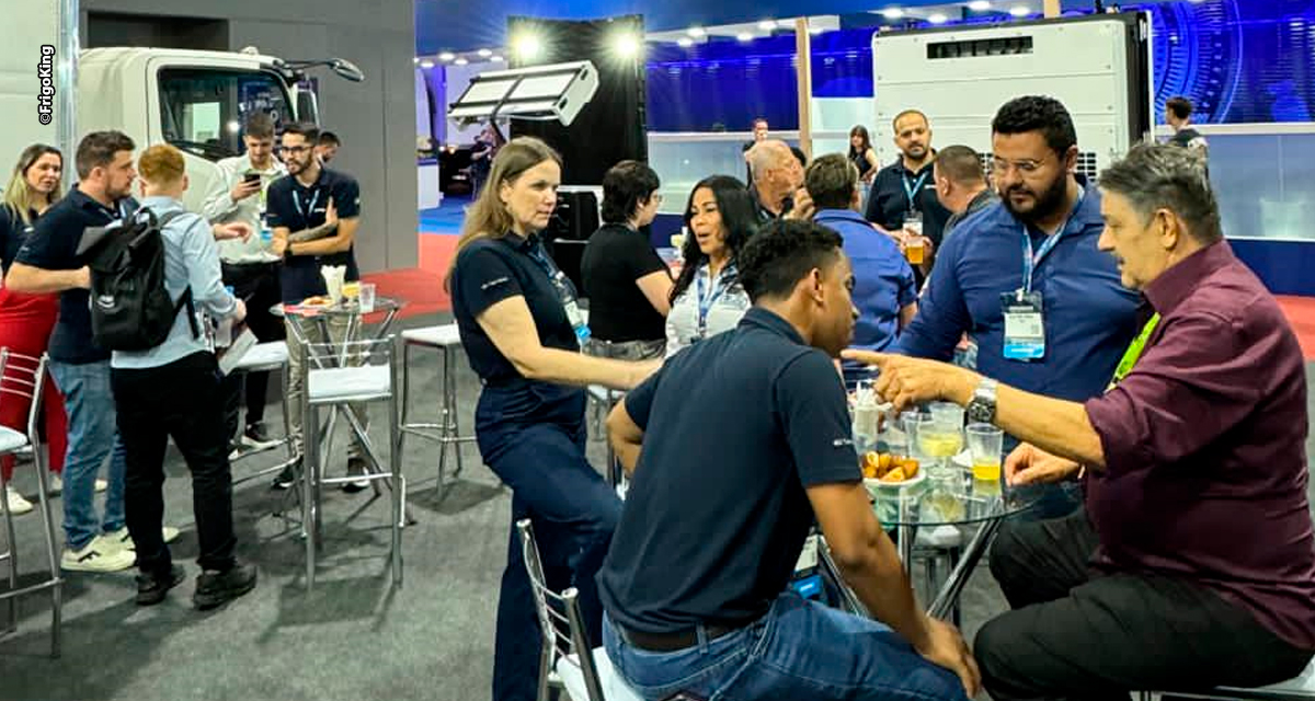 Frigo King comercializa sete Zeus e  20 eFlex City na Fetranslog 2025 